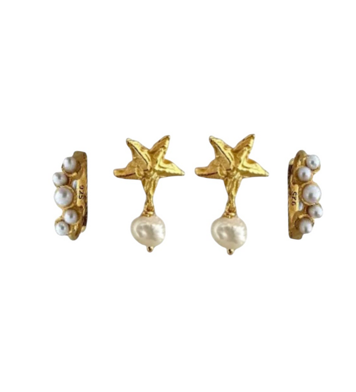 Estrela & Paulo Earring Stack