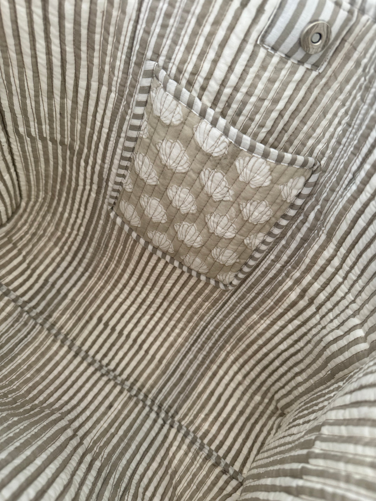 Capri Tote Bag- Beige