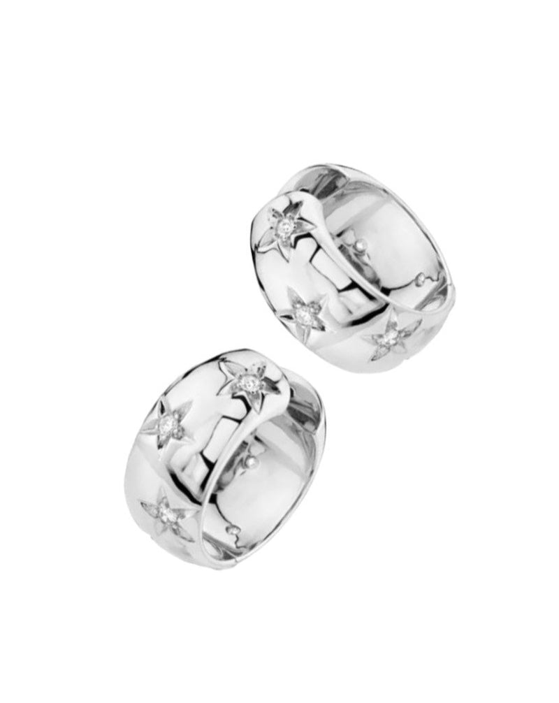 Dixie earrings- silver