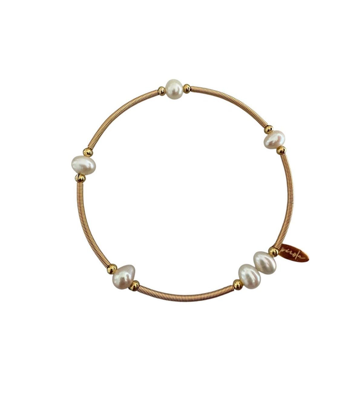 Zelia Cuff- Four Pearl