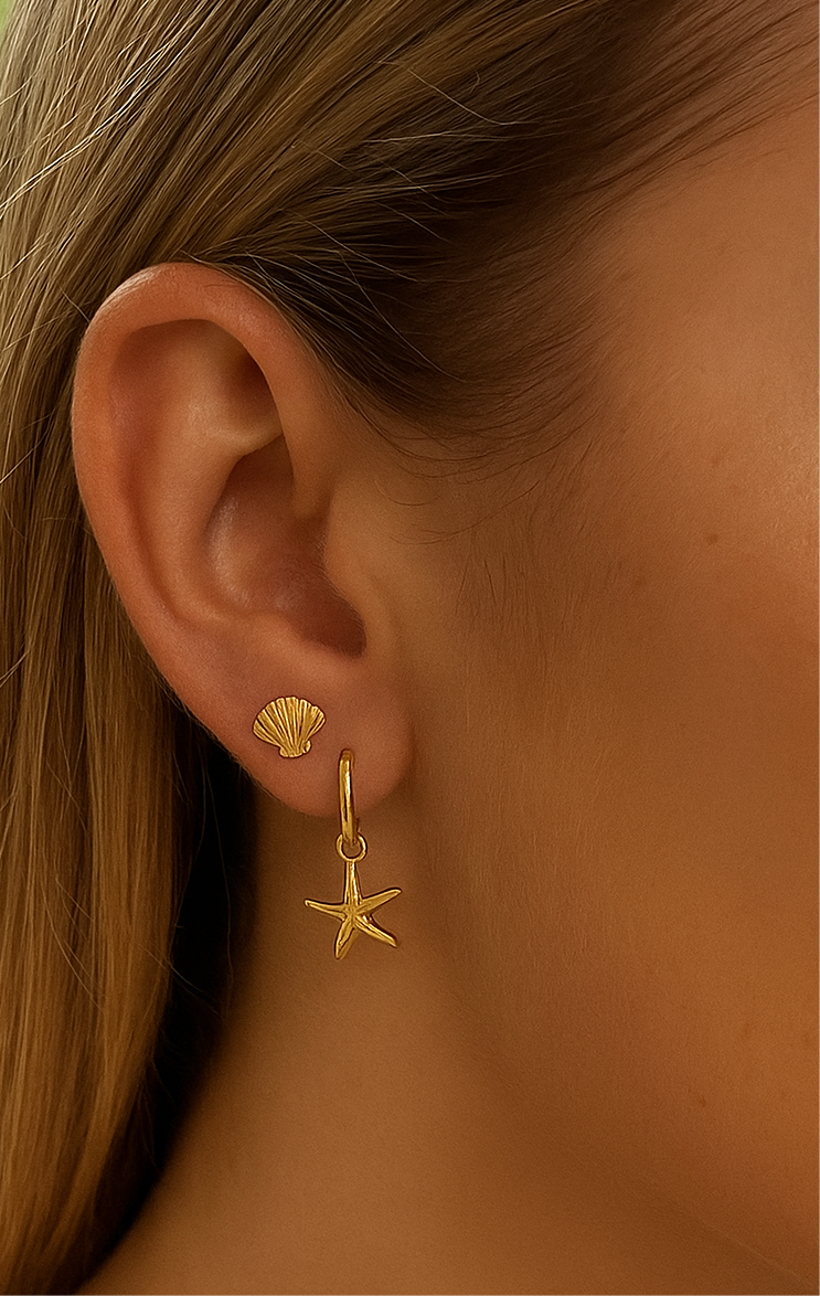 Coastal Earring Stack
