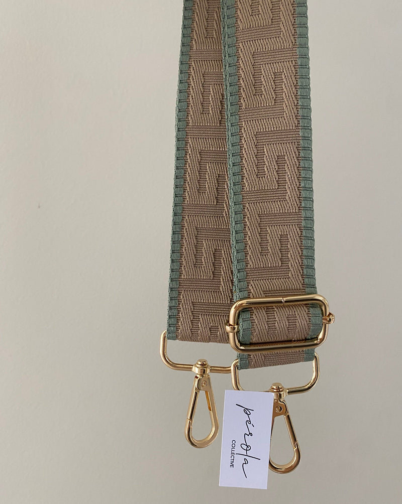 Bag Strap- khaki/brown middle