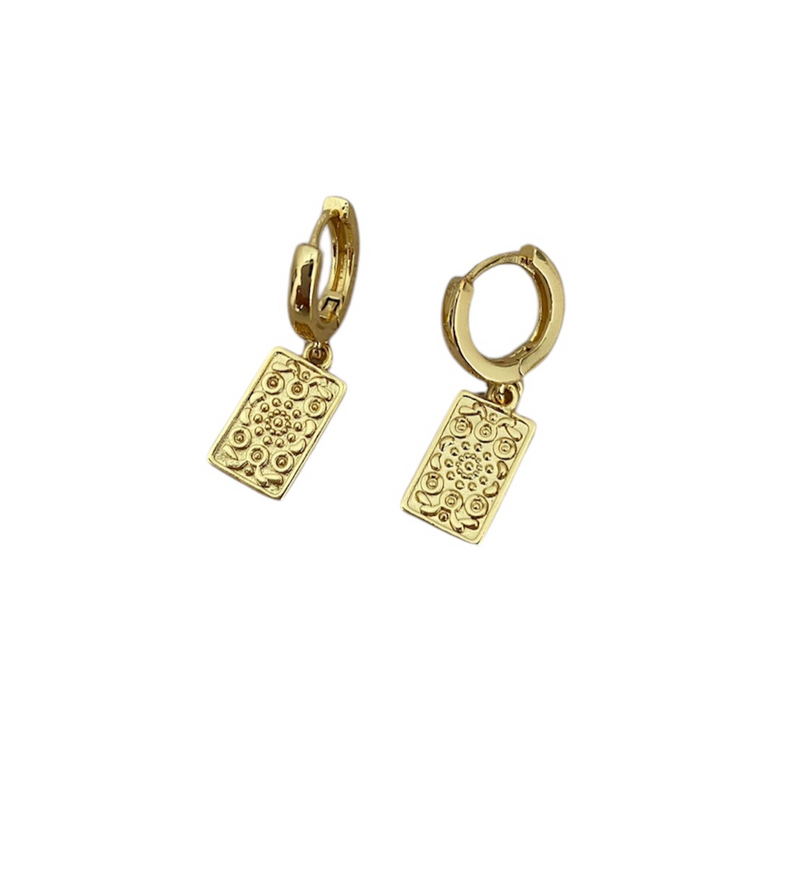 Porto earrings- gold