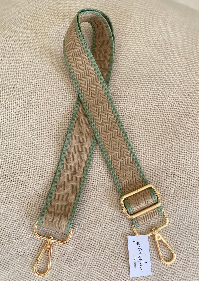 Bag Strap- khaki/brown middle