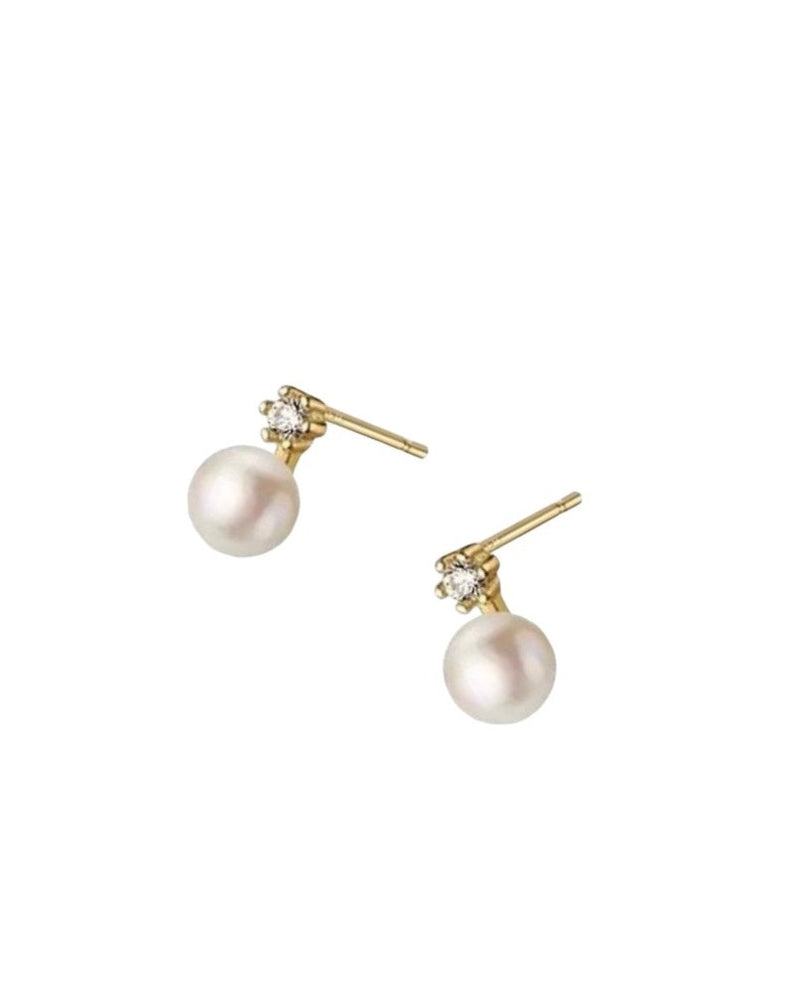 Nikita stud earrings- gold