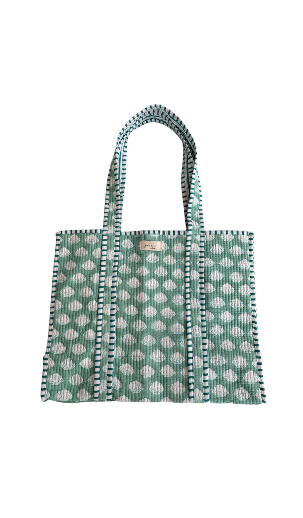 Capri Tote Bag- Turquoise
