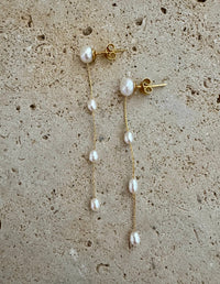 Perla Earrings- Gold