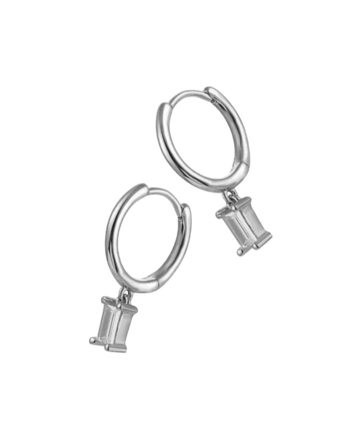 Demi earrings- silver