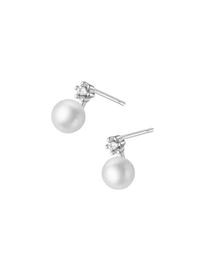 Nikita stud earrings- silver