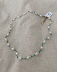 Monte necklace- blue