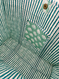 Capri Tote Bag- Turquoise