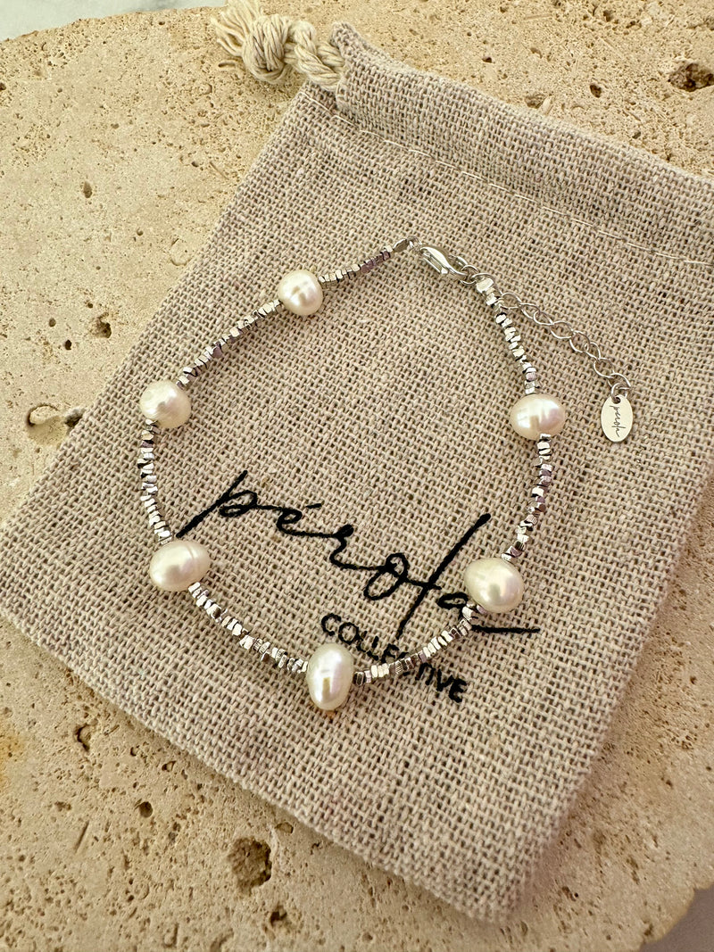 Zimi & Zola Bracelet Stack- Silver