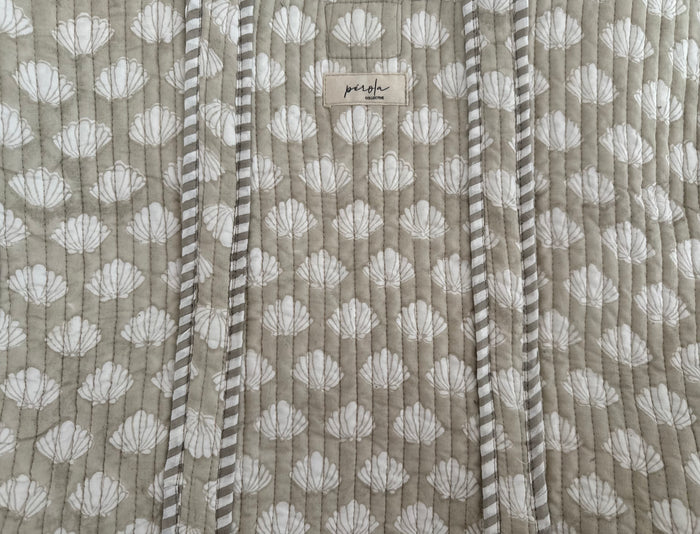 Capri Tote Bag- Beige