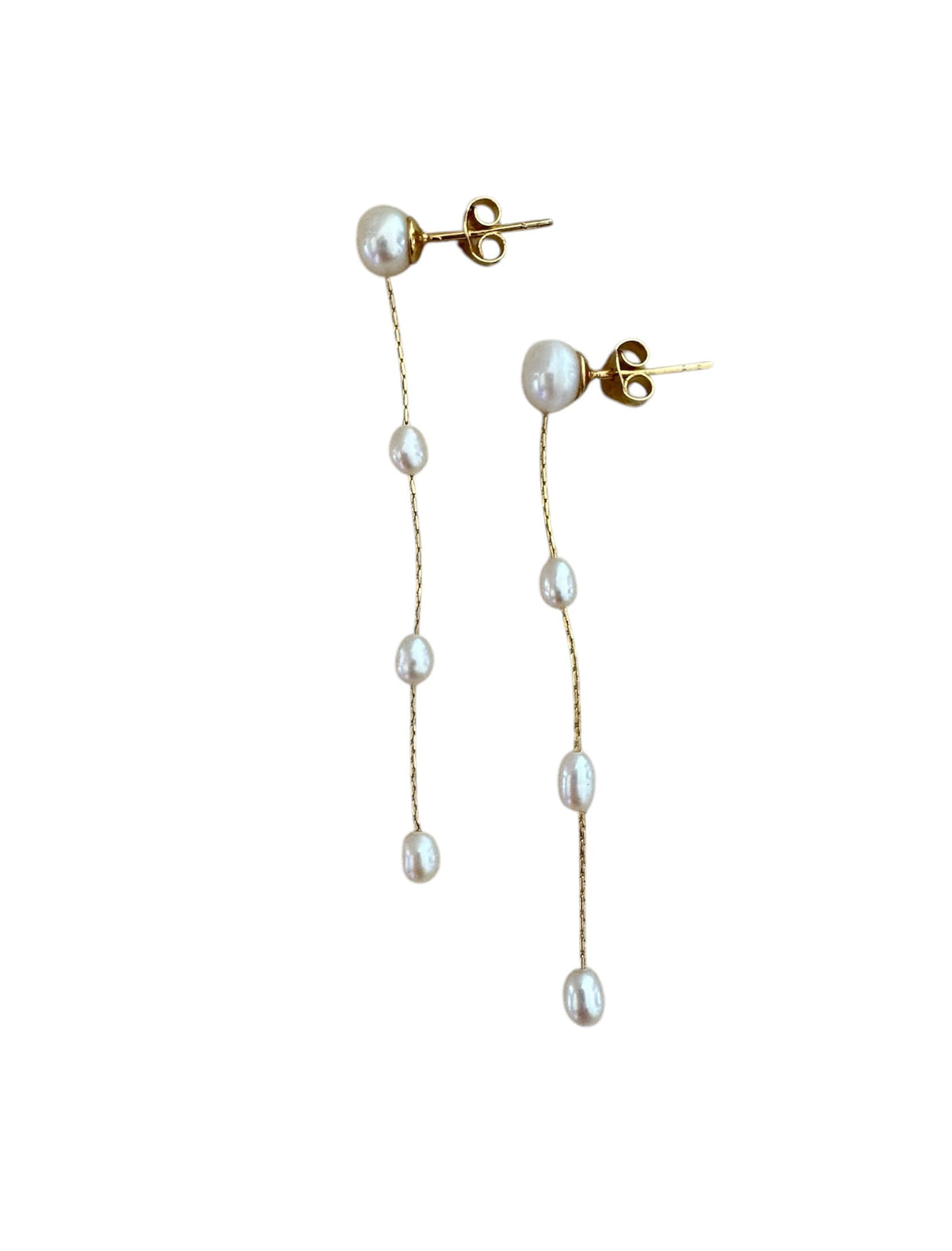 Perla Earrings- Gold