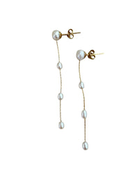 Perla Earrings- Gold