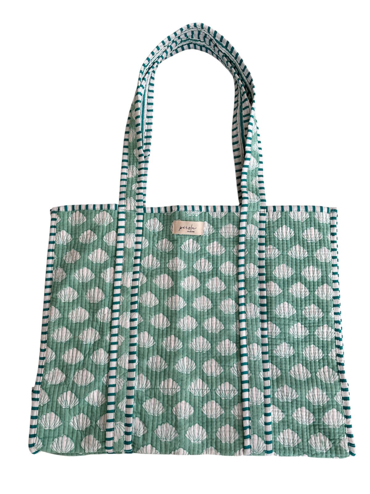 Capri Tote Bag- Turquoise