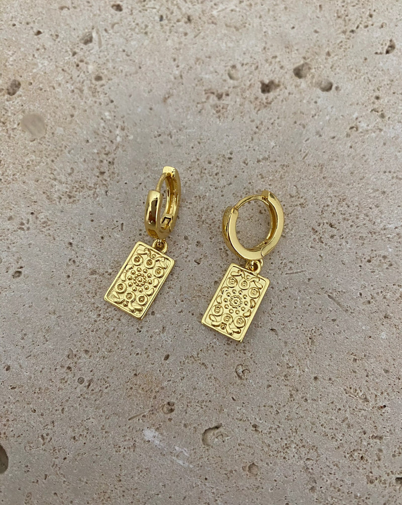 Porto earrings- gold