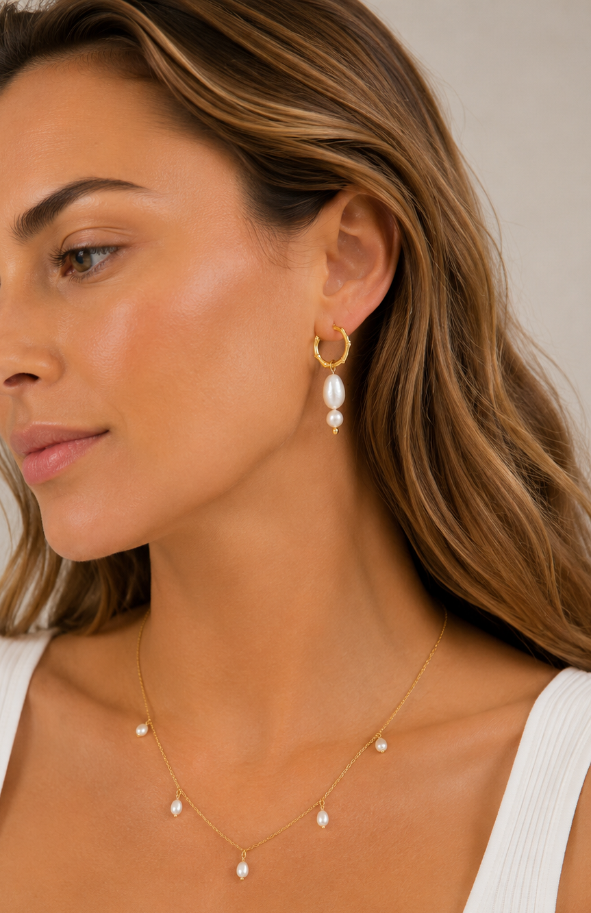 Olivia Necklace- Gold
