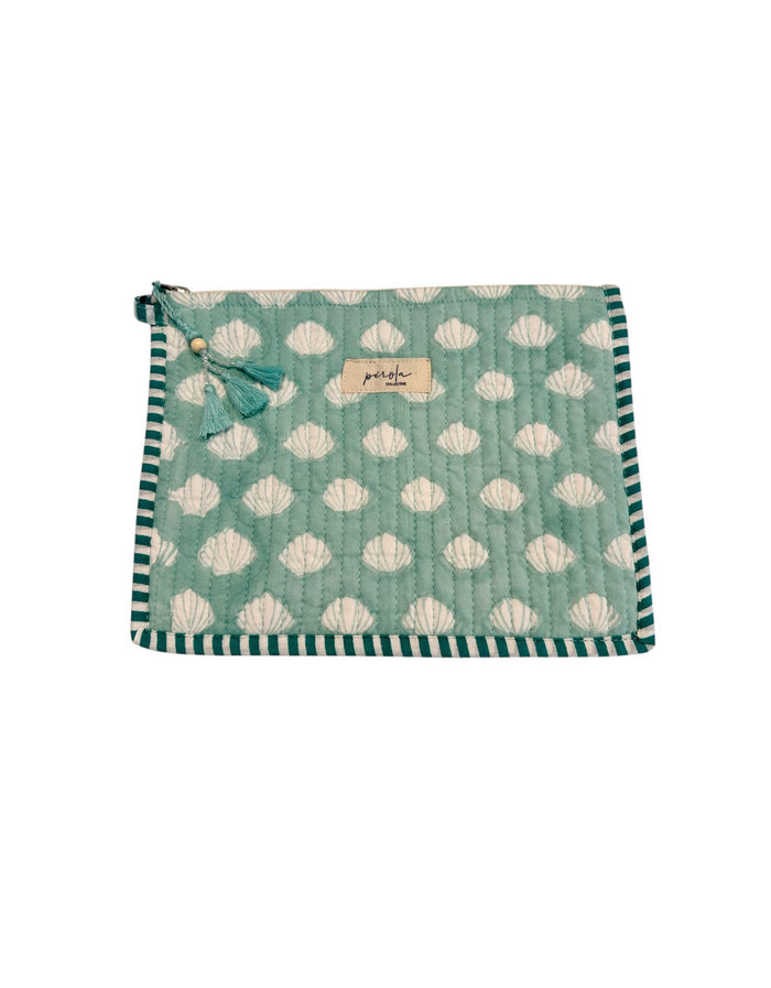 Capri Pouch- Turquoise