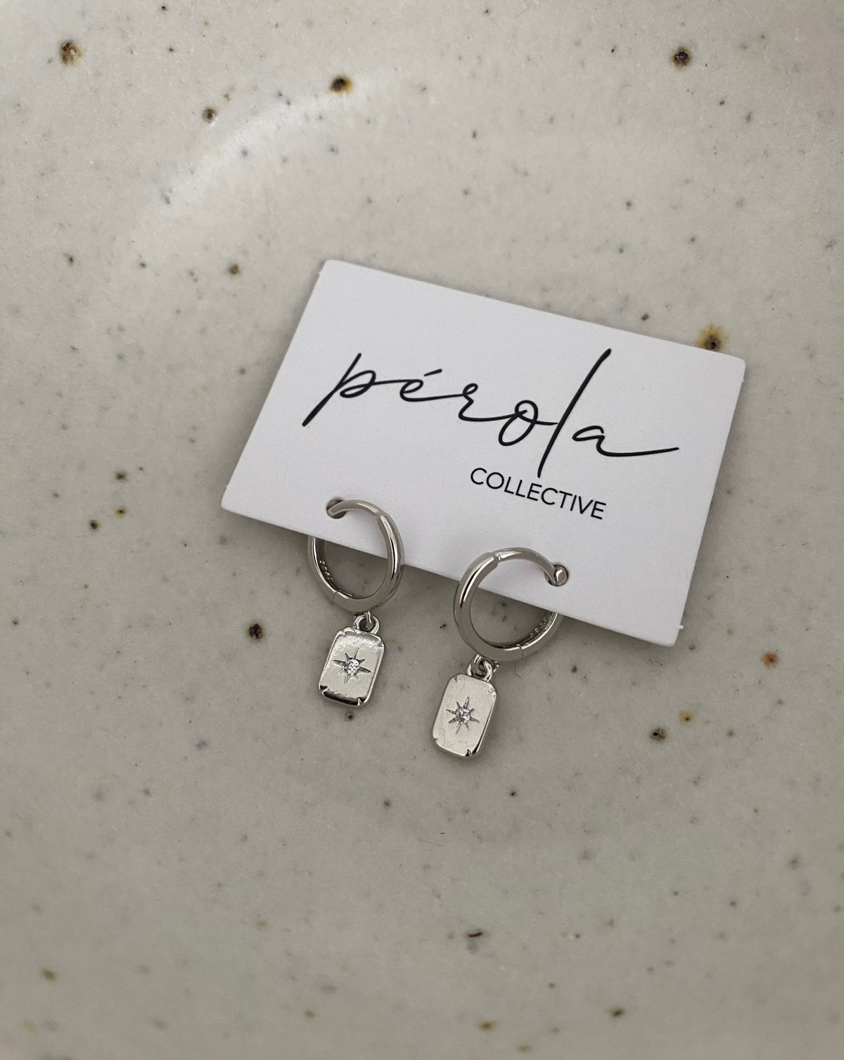 Stella earrings- silver